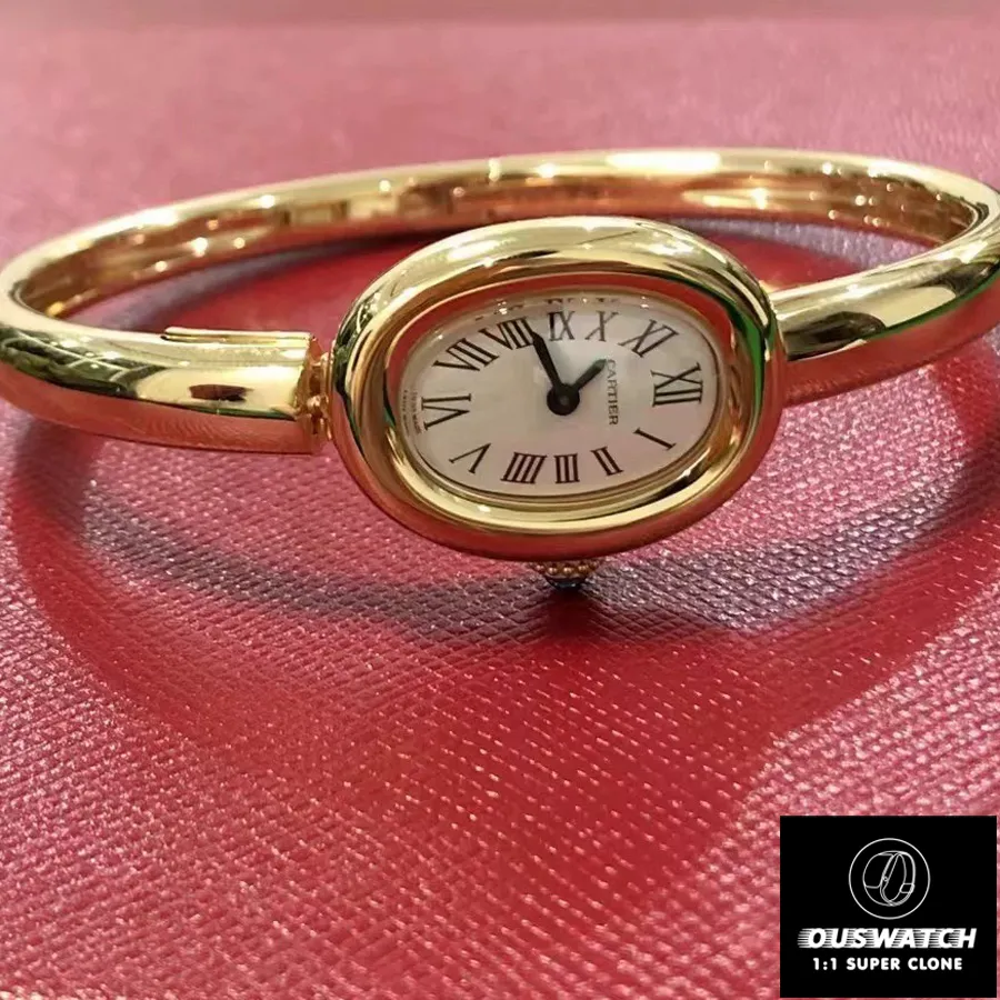Baignoire Cartier watch dupe Yellow Gold WGBA0037