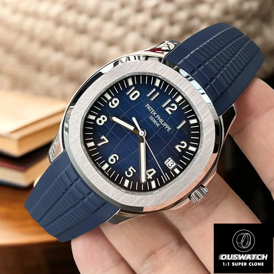 Super Clone Patek Aquanaut blue 5968g-001