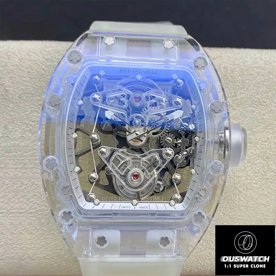 Rm 056-02 Replica Richard Mille Sapphire Tourbillon
