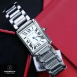 120-degree Angle Display of Super Clone Cartier Tank Must WSTA0051 Watch Dupe.