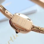 Cartier Baignoire 1920 Rose Gold Dupe Watch Back View