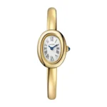 Cartier Baignoire Mini Watch Dupe on Wrist – Elegant Oval Design