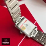 Super Clone Cartier Tank Must WSTA0051 Watch Stainless Steel Case Back Display.