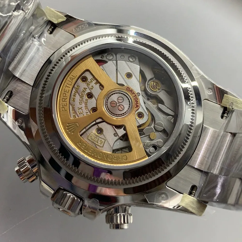 Daytona Le Mans White Gold Rolex 126529LN Watch with 1:1 Swiss Clone Movement