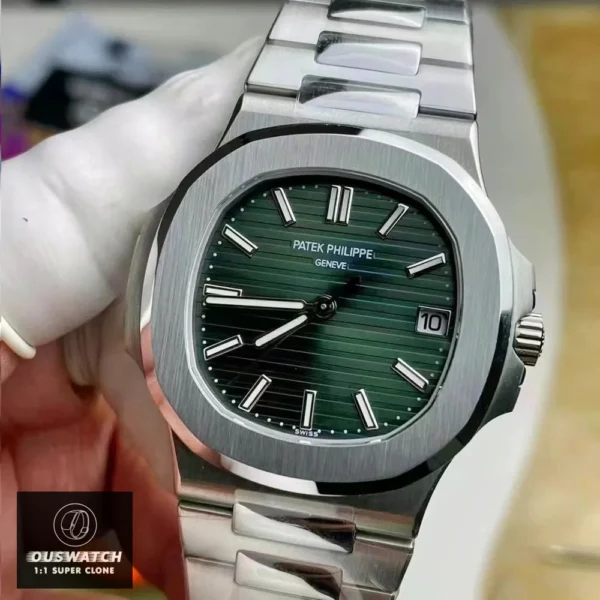 Super Clone Patek Philippe Nautilus 5711 watch green 1:1 replica dial display