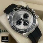 Rolex Daytona Ghost Super Clone Watch Placed in Packaging Box - Front View