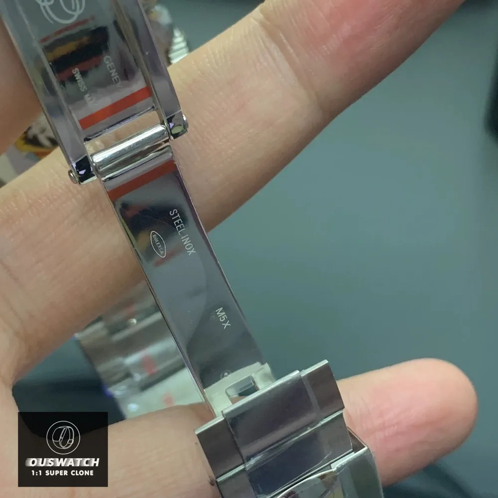 Opened Rolex Daytona White Dial 116500LN-0001 Super Clone Watch Clasp