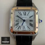 Super Clone Cartier Santos Dumont Large W2SA0011 Watch Front View