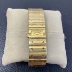 Super Clone Cartier Santos Watch WGSA0029 yellow gold bracelet