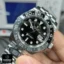 45-degree angle display of Super Clone Rolex Bruce Wayne GMT 126710GRNR watch dial and appearance