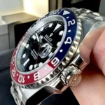 Super Clone Rolex Pepsi GMT-Master II Watch Side Crown