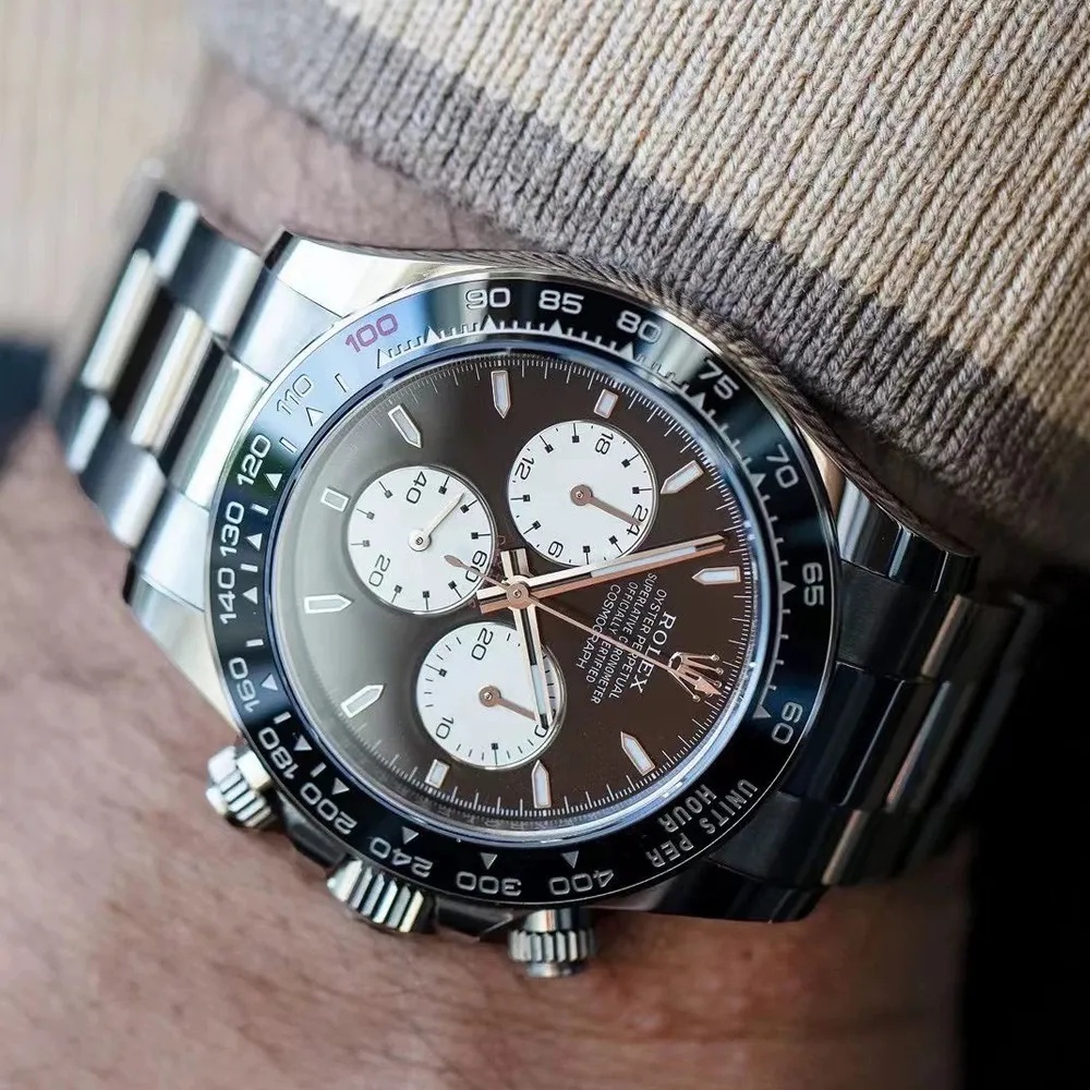 Wearing Daytona Le Mans Rolex 126529LN Super Clone Watch to Showcase Luxurious Style