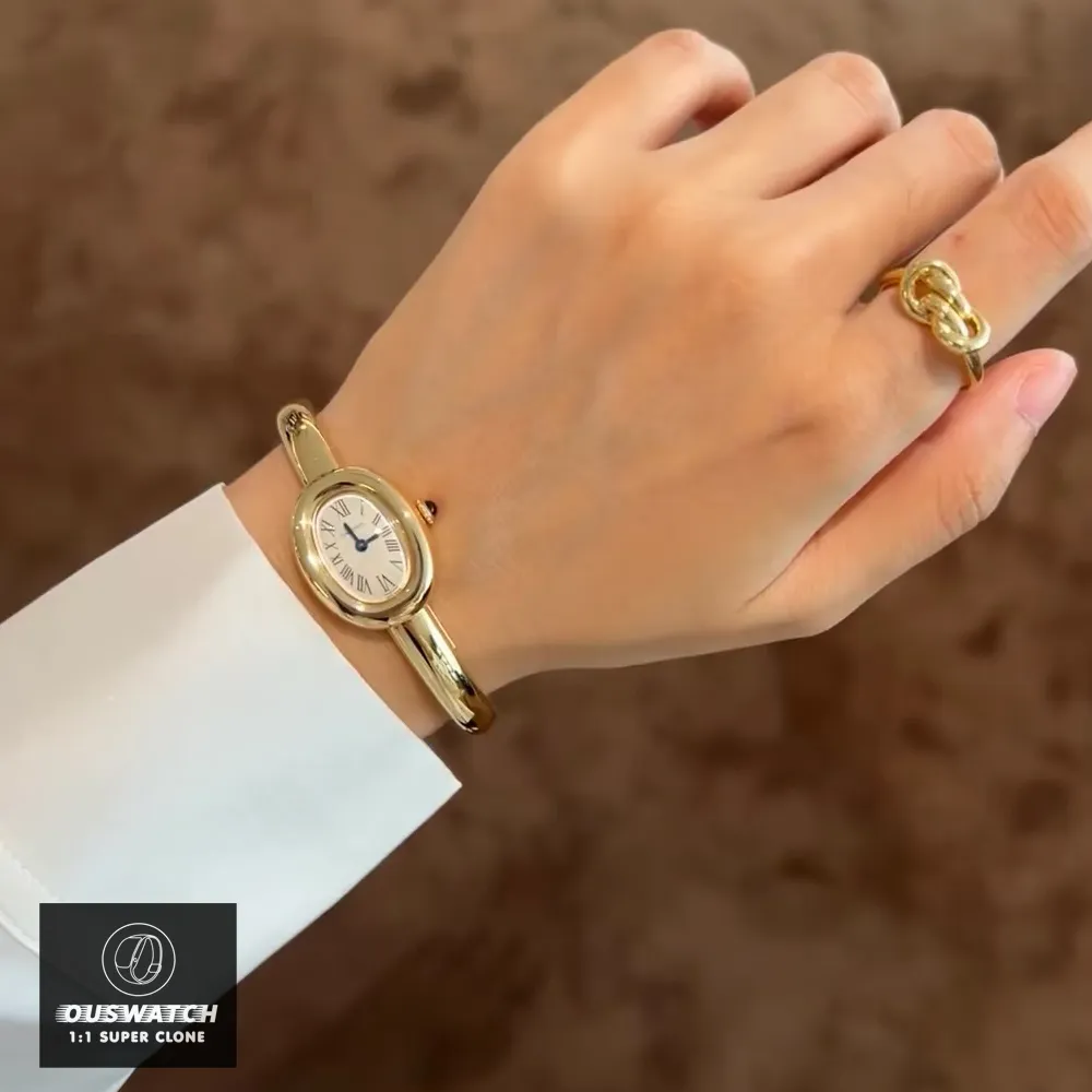 Cartier Baignoire Mini Dupe Watch – Wear it on your hand