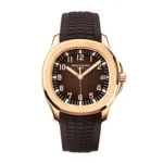 super clone patek 5167R-001 aquanaut rose gold brown dial watch