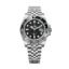 Super Clone Rolex Bruce Wayne GMT 126710GRNR watch with black dial, gray bezel, and 904 stainless steel