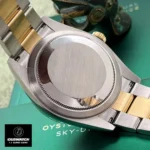 Replica Rolex Sky-Dweller Case Back - 904L Oystersteel