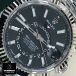 Replica Rolex Sky-Dweller m336934 Dial Close-Up