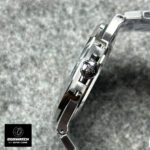 Stainless steel crown of the Patek Philippe Nautilus 5711/1A-011 luxury watch.