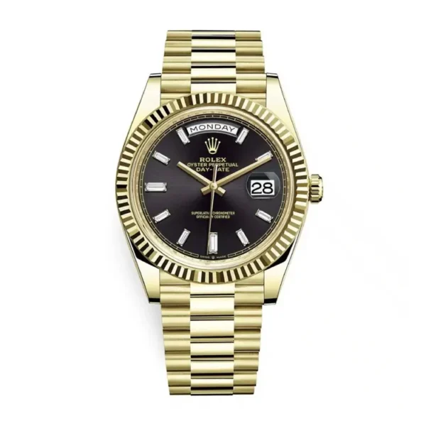 Replica Rolex Day Date 40 Yellow Gold M228238-0004 Luxury Watch