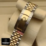 Replica Rolex Datejust 126333 Watch featuring a Two Tone Jubilee bracelet crafted from stainless steel and yellow gold for a comfortable fit.