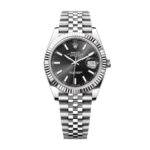 Rolex Datejust Black Dial 41mm Jubilee m126334-0018 Top Replica Watch - Luxury Replica Timepiece