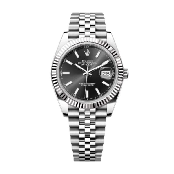 Rolex Datejust Black Dial 41mm Jubilee m126334-0018 Top Replica Watch - Luxury Replica Timepiece