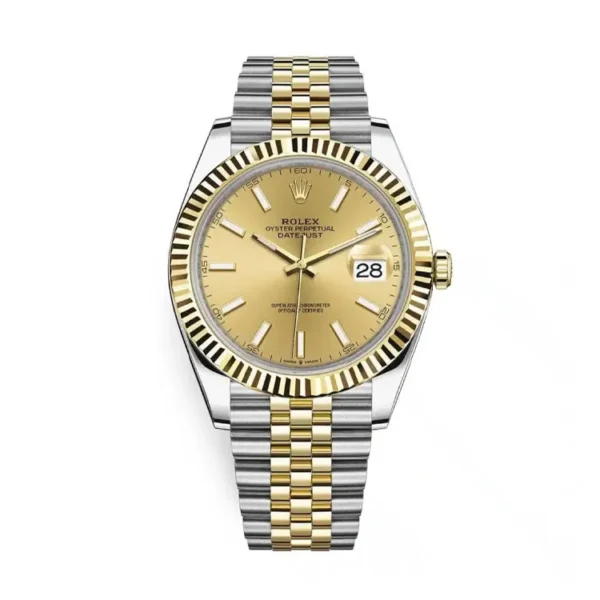 Rolex Datejust Two Tone m126333-0010 Yellow Gold Watch