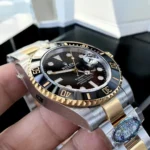 Precision Cerachrom Bezel on Super Clone Submariner Watch