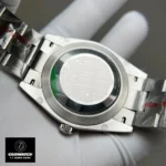 Replica Rolex Tiffany Blue Dial 124300 watch back view