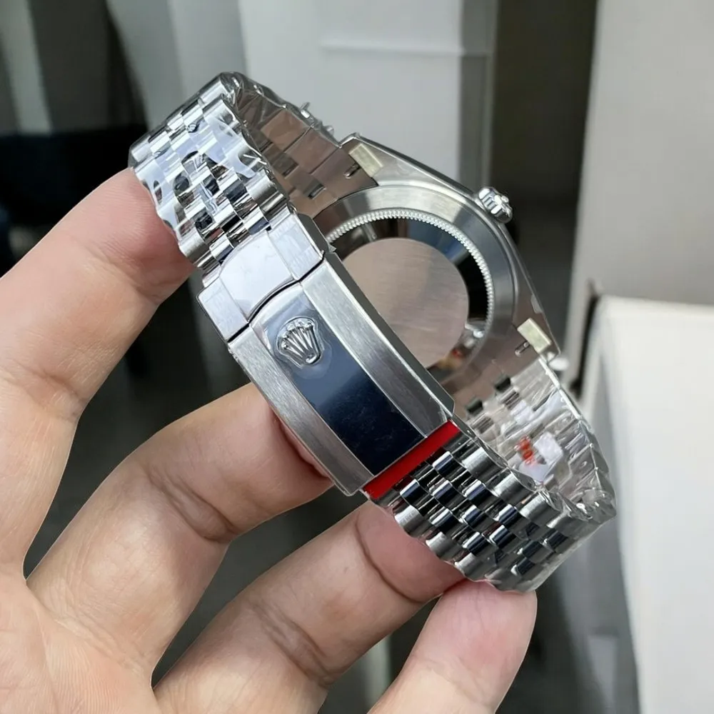 Rolex Wimbledon Datejust 41mm 126334 Replica Watch - Jubilee Bracelet, 904L Stainless Steel