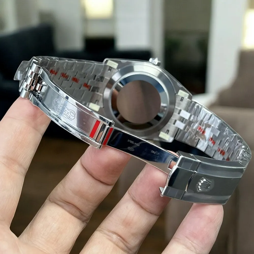 Rolex Wimbledon Datejust 41mm 126334 Replica Watch - Folding Oysterclasp, 904L Stainless Steel