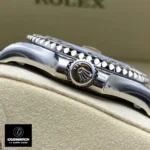 Rolex Yacht Master 40 m126622 watch side view with crown