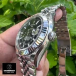 Replica Sky-Dweller 336934 Oystersteel Case - Twinlock Crown & 100m Water Resistance