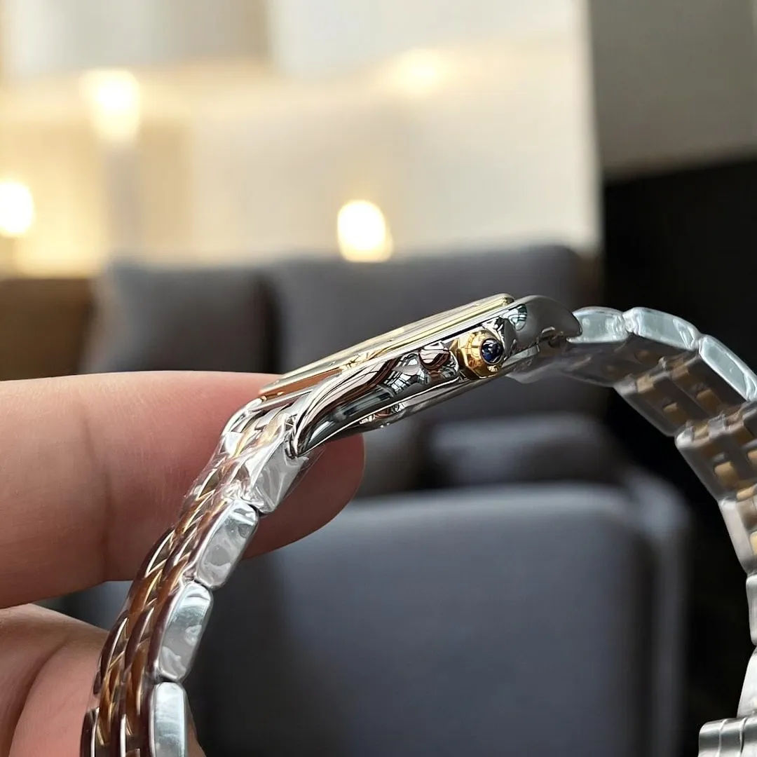 Super Clone Panthère de Cartier Watch Side and Crown Detail