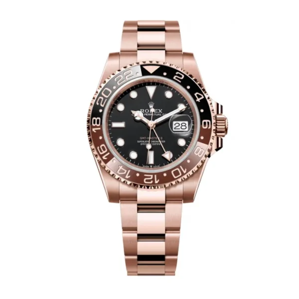 Super Clone Rolex Gmt Rose Gold​ 126715chnr-0001 Watch