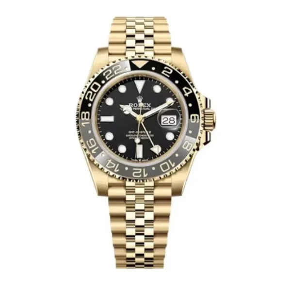 Super Clone Men's Rolex Gold Watch 126718GRNR Front Full View