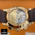 Transparent Caseback Revealing Super Clone 5968R Movement | 55-Hour Power Reserve Precision