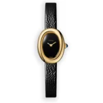 Cartier Baignoire Gold Ladies Mini Mode WGBA0040 Watch Dupe - 140-Degree Angle View of Luxury Replica Timepiece