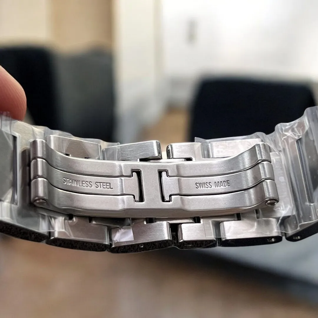 Deployant Clasp Mechanism - Premium Stainless Steel Buckle on Tank Must WSTA0052 Replica