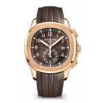 Patek Philippe Aquanaut Chronograph 5968R-001 Watch, with rose gold case and rubber strap