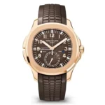 2025 Super Clone Patek 5164R-001 Wrist Shot | 18K Rose Gold Dual Time Zone