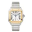 Super Clone Cartier Santos Two Tone Gold/Steel W2SA0009 Watch