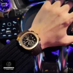 Wearing the Patek Philippe Aquanaut Chronograph