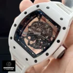 45° Light Refraction Analysis - Ceramic Case with Diamond-Like Carbon (DLC) Coated Screws