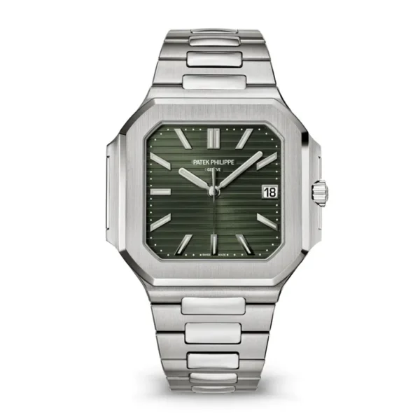 Patek Philippe Cubitus 5821/1a-001 luxury watch displayed on a clean white background.