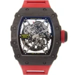 Richard Mille Rafael Nadal Black Carbon NTPT Super Clone RM 35-02 on a white background