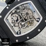 Back view of the Bubba Watson edition Richard Mille RM 055 men's watch, highlighting its distinctive design and robust build quality.