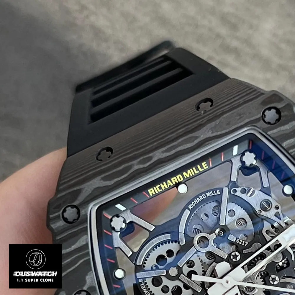 Close-Up of Richard Mille RM 35-02 Automatic Case Construction