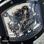 Double AR-Coated Sapphire Exhibition - Visible Variable Inertia Balance & Geneva Stripes Decoration