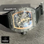 Richard Mille Watch RM055 displayed horizontally on a table.
